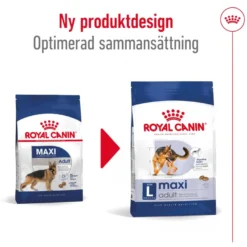 Maxi Adult tørrfôr for hunder 4 kg