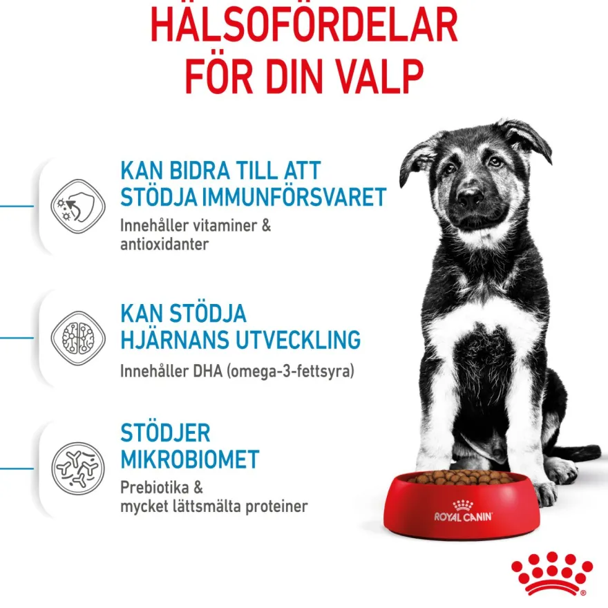 Maxi Puppy tørrfôr for valper 15 kg