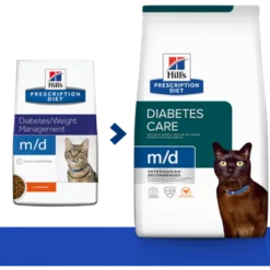 m/d Diabetes/Weight Chicken - Dry Cat Food 3 kg