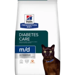 m/d Diabetes/Weight Chicken - Dry Cat Food 3 kg