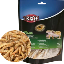 Mealworms for reptiler Tørket Beige 70g