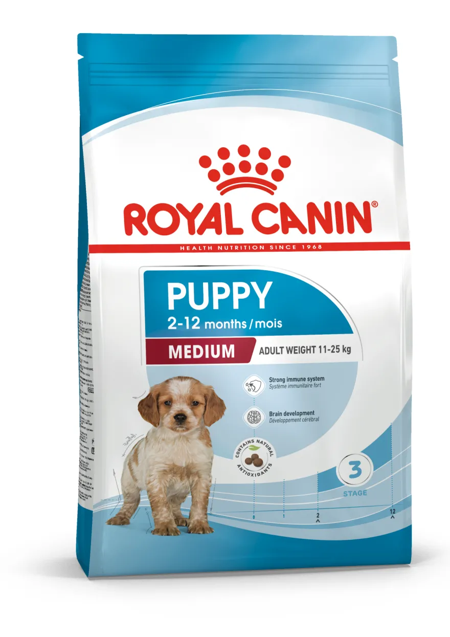 Medium Puppy tørrfôr for valper 10 kg