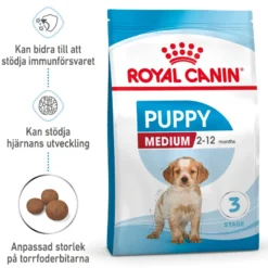 Medium Puppy tørrfôr for valper 4 kg
