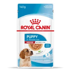 Medium Puppy Våtfôr for valp 140 g x 10 stk