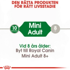Mini Adult tørrfôr for hunder 8 kg