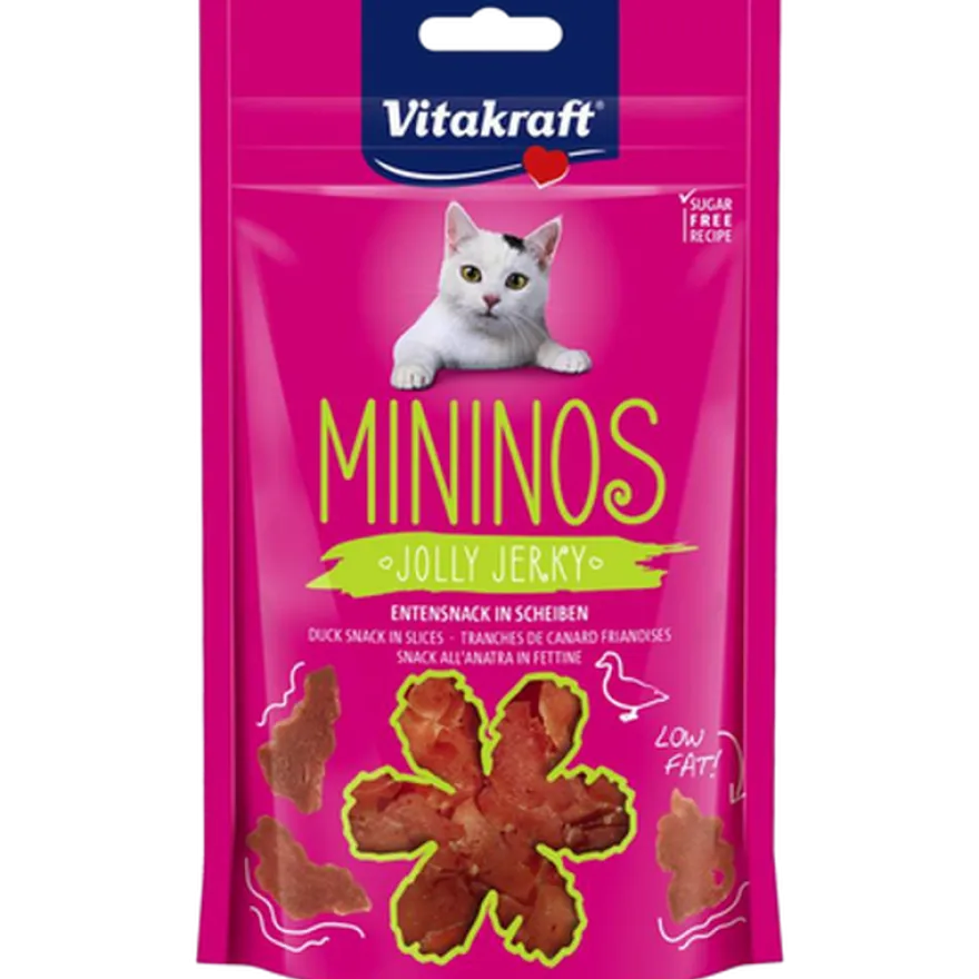 Mininos Duck Snacks Cat 6 stk.