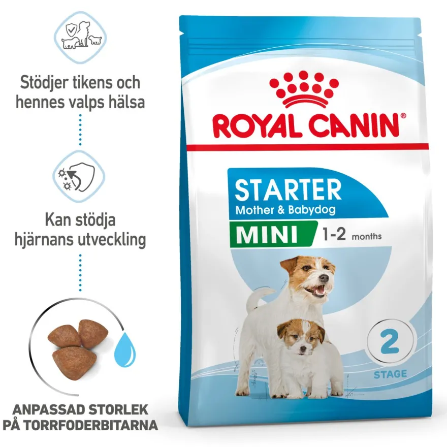 Mini Starter Mother & Babydog tørrfôr til hund 4 kg