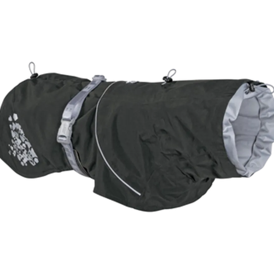 Monsoon Coat - Dog Rain Coat Black 20 cm