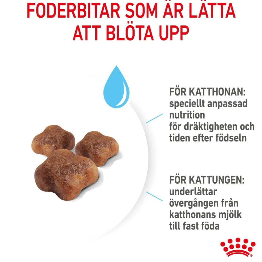 Mother & Babycat tørrfôr til katter og kattunger 400g