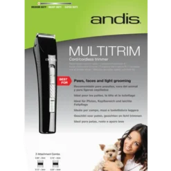 Multitrim batteridrevet trimmer svart Batteridrevet - 90 min.