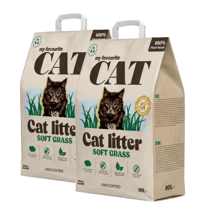 My Favourite Cat Kattesand Softgrass 2 x 10 L