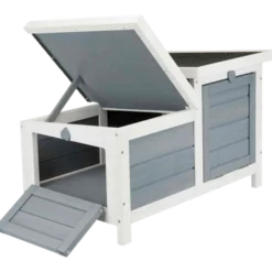 Natura Animal Hutch 2 utganger grå 70×43×45cm