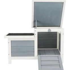 Natura Animal Hutch 2 utganger grå 70×43×45cm