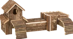 Natural Living Frida Tunnelsystem brun 47 x 22 x 15 cm