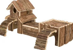 Natural Living Frida Tunnelsystem brun 47 x 22 x 15 cm