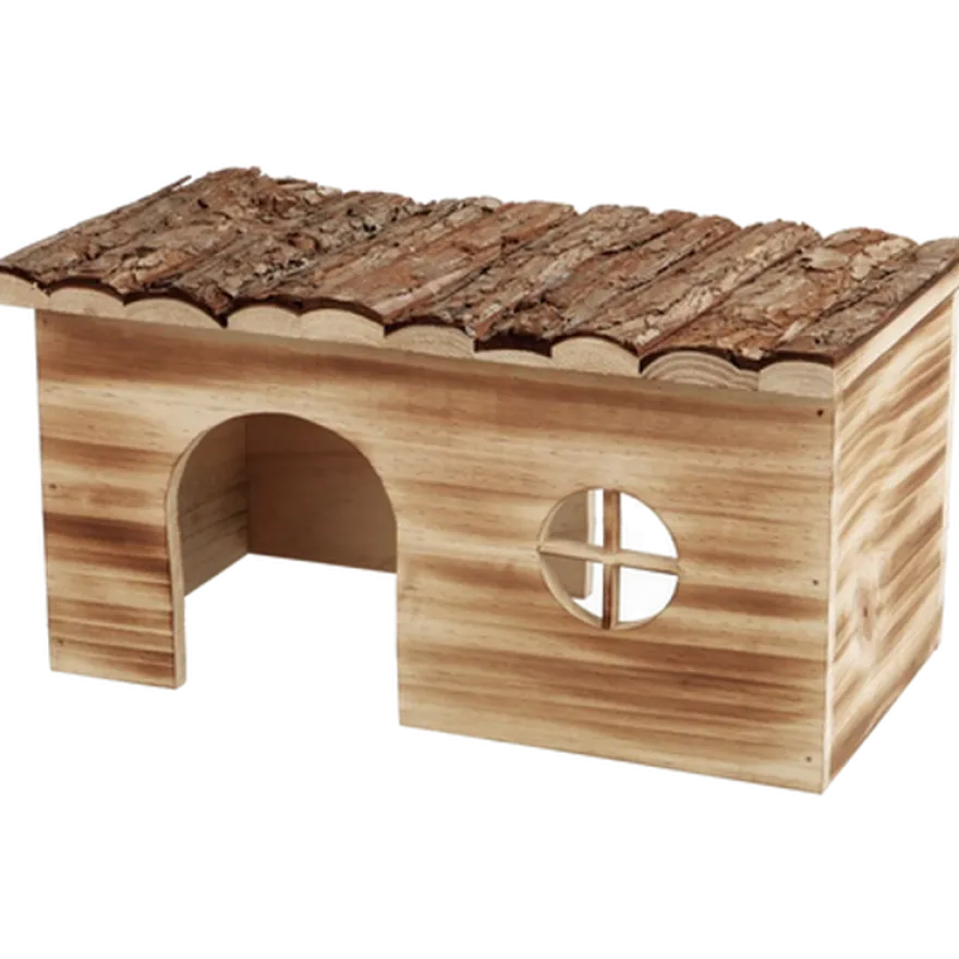 Natural Living Grete-hus i tre brun 45 x 24 x 28 cm