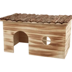 Natural Living Grete-hus i tre brun 45 x 24 x 28 cm