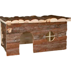 Natural Living Jerrik-hus brun 40 x 23 x 20 cm
