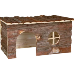 Natural Living Jerrik-hus brun 40 x 23 x 20 cm