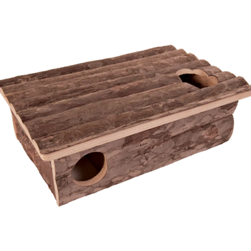 Natural Living Leif Labyrinth House Brun 35 x 11 x 25 cm