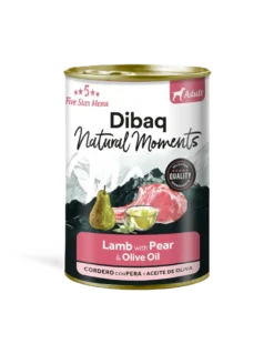 Natural Moments Dog Adult Lamb With Pear 380gr