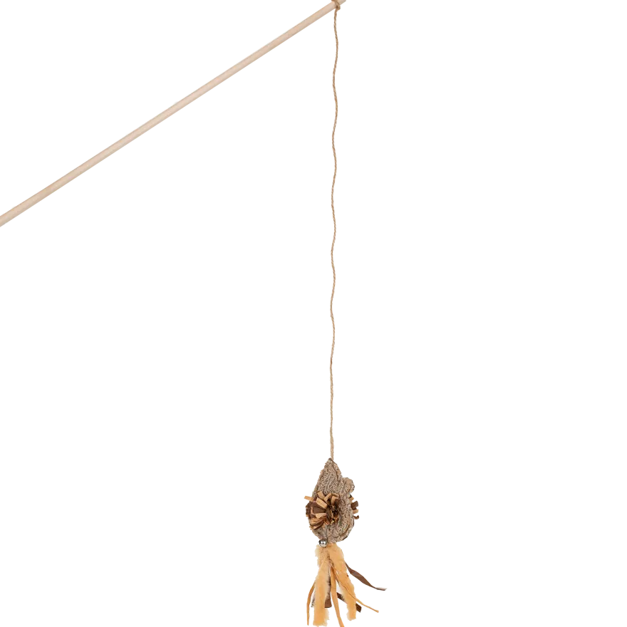 Naturlig Cliff kattestang, 5,5x40x2cm, Brun