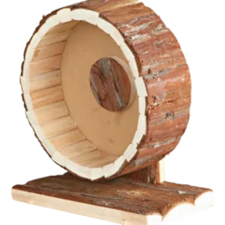 Naturlig Living-øvelseshjul i tre, brun 20 cm