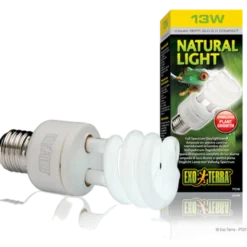 Naturlig lys UVA 2.0 - fullspektret dagslyspære svart 25 W