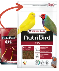 Nutribird C15 (kanarifugl) 1 kg