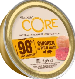Paté av katt 98 % kylling/vildsvin 85 g