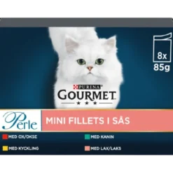 Perle Minifileter i saus 85 g x 8 stk.
