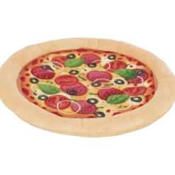 Pizza Plysj Flerfarget 26 cm