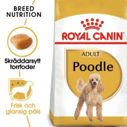 Poodle Adult tørrfôr for hunder 1,5 kg