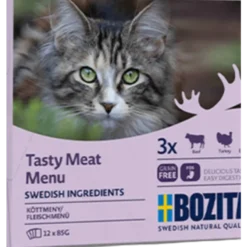 Pouch Multibox Kjøttmeny i saus 85 g x 12 stk - porsjonsposer