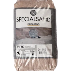 Rådasand 0-0,5 mm Blanding 20 kg
