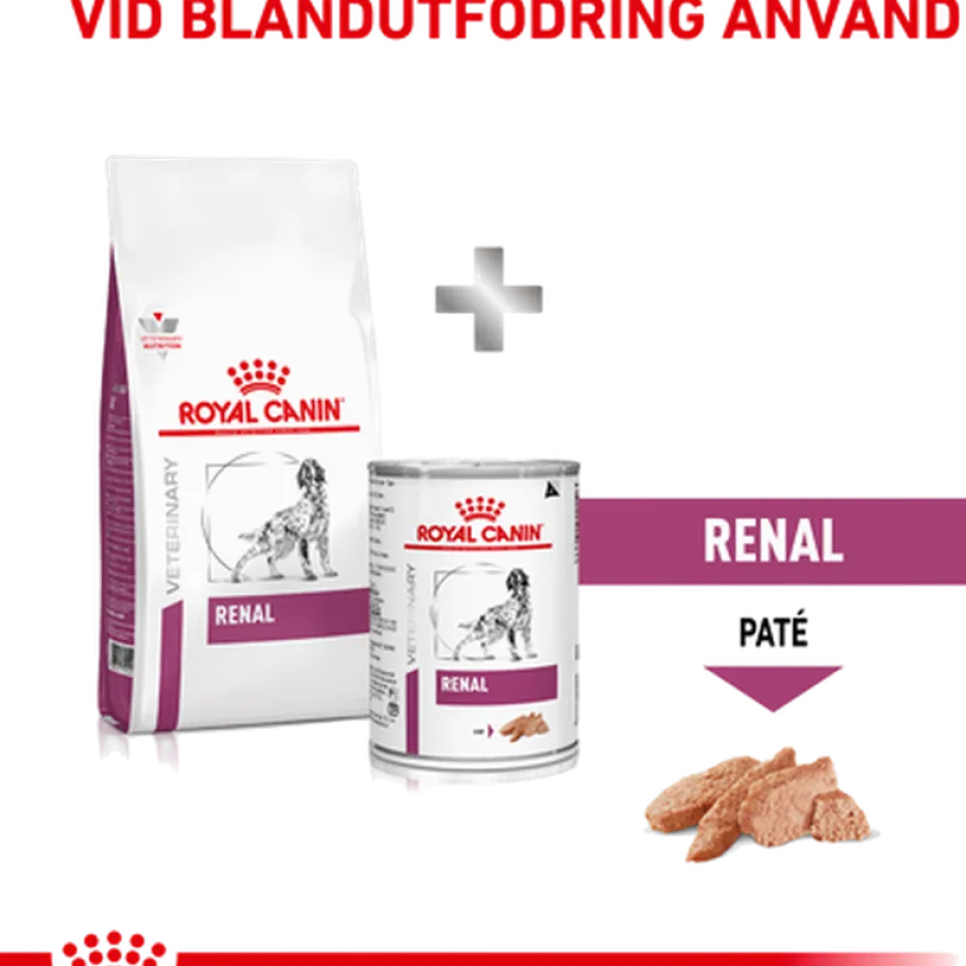 Renal Tørrfôr for hunder 7 kg