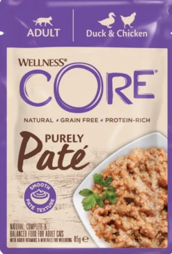 Ren paté for katt, And & kylling 85 g
