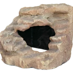 Reptiland Corner Rock Cave & Platform Brown 16 x 12 x 15 cm.