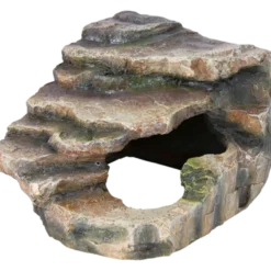 Reptiland Corner Rock Cave & Platform Brown 16 x 12 x 15 cm.