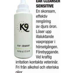 Ørerens Sensitive Skånsom og effektiv hvit 150 ml