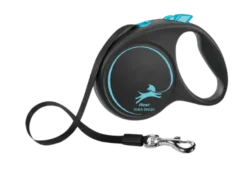 Rullebånd Black Design Cord, 3m, XS, maks 8 kg, Lyseblå