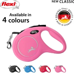 Rullebånd New Classic Tape, 5m, S, maks 15kg, Rosa