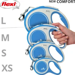 Rullebånd New Comfort Tape, 8 m, L, maks 50 kg, Blå