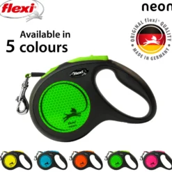 Rullebånd New Neon Tape 5m, M max 25kg, Svart/Neon Green