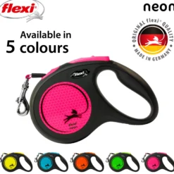 Rullebånd New Neon Tape, 5m, S, maks 15kg, neonrosa