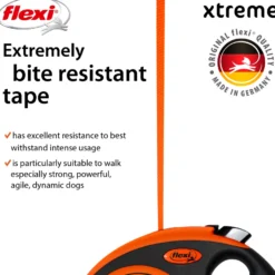 Rullebånd New Neon Xtreme Tape 5m, M, maks 35kg, Oransje