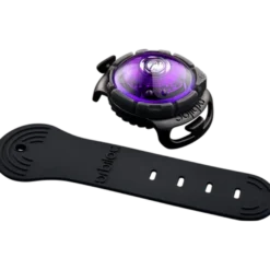 Safety Light Dog Dual LED - With Quick Mount & Adjustable Strap Purple 5 km