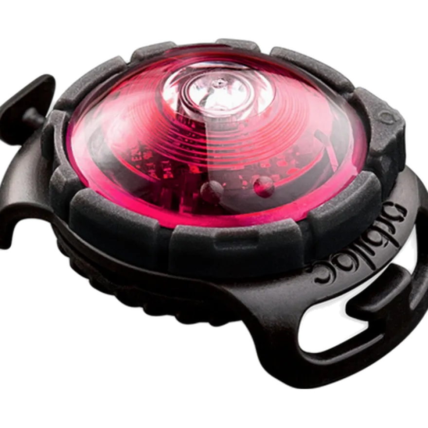 Safety Light Dog Dual LED - With Quick Mount & Adjustable Strap Pink 5 km