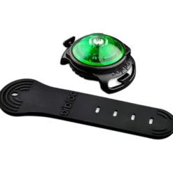 Safety Light Dog Dual LED - With Quick Mount & Adjustable Strap Green 5 km