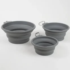 Sammenleggbar Reiseskål Soft Grey